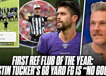 Justin Tucker Makes A 68 Yard Field Goal At Camp, Would Beat His Own 66 Yard Record | Pat McAfee Justin Tucker Makes A 68 Yard Field Goal At Camp, Would Beat His Own 66 Yard Record | Pat McAfee