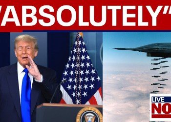 Trump considers bombing Iran again “without a question, absolutely” Trump considers bombing Iran again “without a question, absolutely”