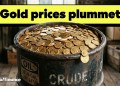 Gold prices plummet as Iranian conflict continues Gold prices plummet as Iranian conflict continues