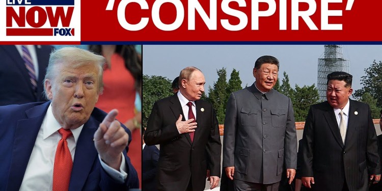 Trump accuses Xi, Putin, Kim Jong Un of conspiring against US | LiveNOW from FOX Trump accuses Xi, Putin, Kim Jong Un of conspiring against US | LiveNOW from FOX