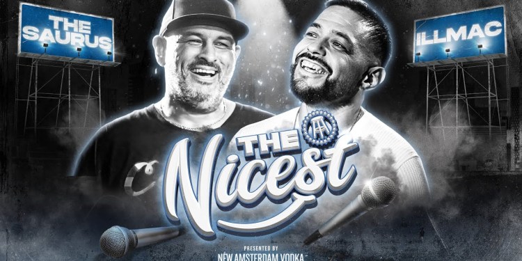 The Saurus Vs Illmac Compliment Battle | The Nicest Presented By New Amsterdam Vodka The Saurus Vs Illmac Compliment Battle | The Nicest Presented By New Amsterdam Vodka