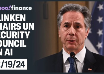 LIVE: Secretary of State Blinken chairs UN Security Council on AI LIVE: Secretary of State Blinken chairs UN Security Council on AI