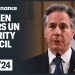 LIVE: Secretary of State Blinken chairs UN Security Council on AI LIVE: Secretary of State Blinken chairs UN Security Council on AI