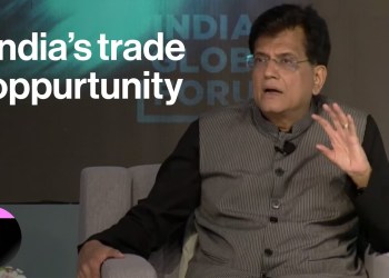 India Trade Minister Piyush Goyal Sees Opportunity in Trump Tariffs India Trade Minister Piyush Goyal Sees Opportunity in Trump Tariffs