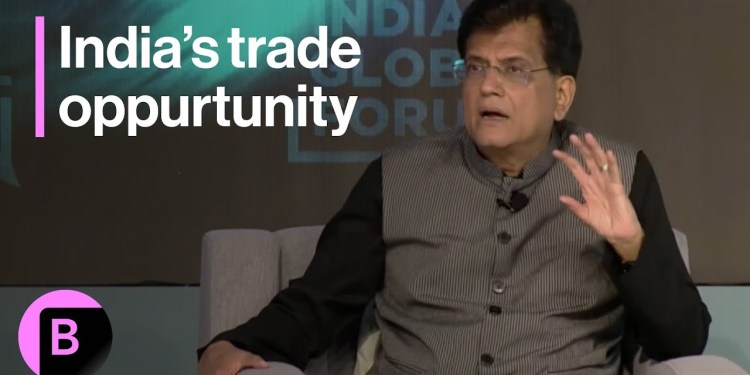 India Trade Minister Piyush Goyal Sees Opportunity in Trump Tariffs India Trade Minister Piyush Goyal Sees Opportunity in Trump Tariffs