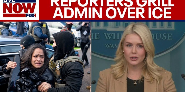 White House answers tough questions on ICE in Minneapolis White House answers tough questions on ICE in Minneapolis