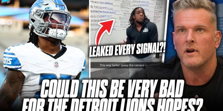 Jahmyr Gibbs Leaks ALL Of Lions SIgnal Codewords… How Serious Is It? | Pat McAfee Show Jahmyr Gibbs Leaks ALL Of Lions SIgnal Codewords… How Serious Is It? | Pat McAfee Show