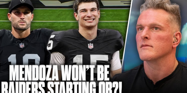 What Does Kirk Cousins Signing As Raiders Starting QB Mean For Fernando Mendoza? | Pat McAfee Show What Does Kirk Cousins Signing As Raiders Starting QB Mean For Fernando Mendoza? | Pat McAfee Show