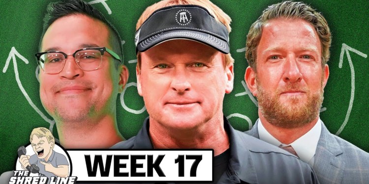The Shred Line with Coach Gruden, Dave Portnoy and Steven Cheah | Week 17 The Shred Line with Coach Gruden, Dave Portnoy and Steven Cheah | Week 17