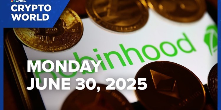 Robinhood shares pop after trading app’s tokenized stock launch announcement: CNBC Crypto World Robinhood shares pop after trading app’s tokenized stock launch announcement: CNBC Crypto World