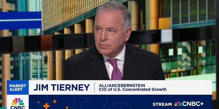 Market concentration is scary and it’s all around AI, says AB’s Jim Tierney Market concentration is scary and it’s all around AI, says AB’s Jim Tierney