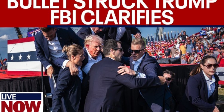Trump hit by bullet at Pennsylvania rally, FBI confirms amid investigation | LiveNOW from FOX Trump hit by bullet at Pennsylvania rally, FBI confirms amid investigation | LiveNOW from FOX