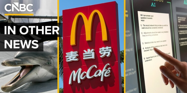 In Other News: McDonald’s Bet On China, Spy Dolphins, And AI Layoffs Vs. Stocks In Other News: McDonald’s Bet On China, Spy Dolphins, And AI Layoffs Vs. Stocks