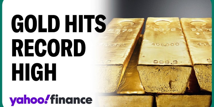 Gold prices hit record high amid trade war fears Gold prices hit record high amid trade war fears