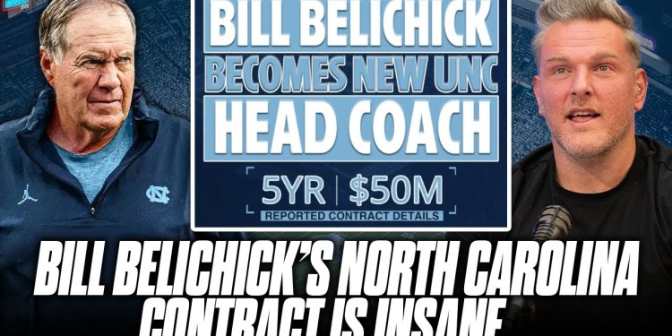 Bill Belichick Reportedly Signed 5 Year, Million Deal With UNC & Will Have Million In NIL Bill Belichick Reportedly Signed 5 Year, Million Deal With UNC & Will Have Million In NIL