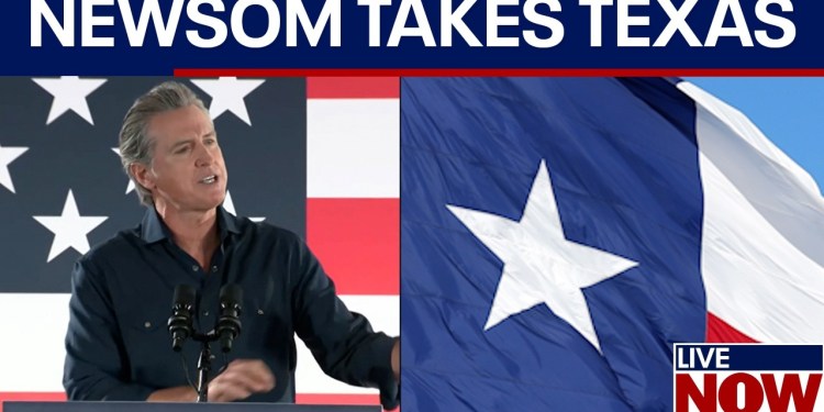 Redistricting: Newsom rallies in Texas over Prop 50 Redistricting: Newsom rallies in Texas over Prop 50