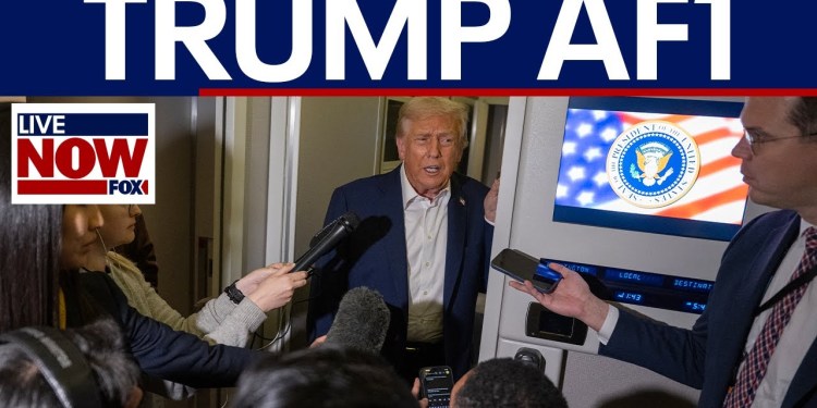 Trump AF1 remarks: Asia trip, Russia-Ukraine war, drug boat strikes & more Trump AF1 remarks: Asia trip, Russia-Ukraine war, drug boat strikes & more
