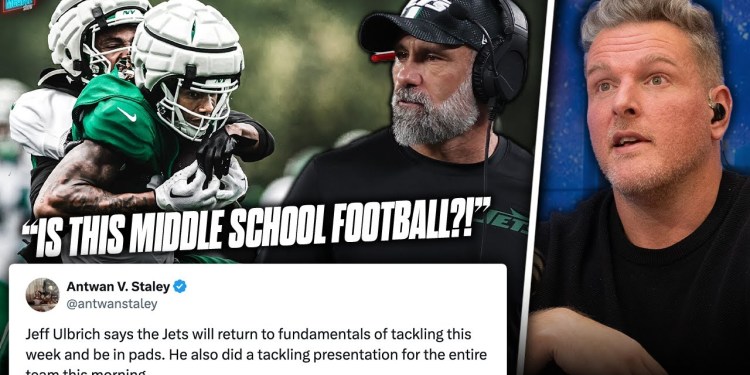 Jets Spent Practice On “Tackling Fundamentals” After Disappointing 2-7 Start    | Pat McAfee Reacts Jets Spent Practice On “Tackling Fundamentals” After Disappointing 2-7 Start    | Pat McAfee Reacts