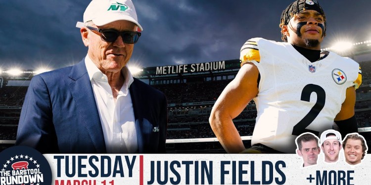 We React to The Jets Signing Justin Fields and More – Barstool Rundown – March 11th, 2025 We React to The Jets Signing Justin Fields and More – Barstool Rundown – March 11th, 2025