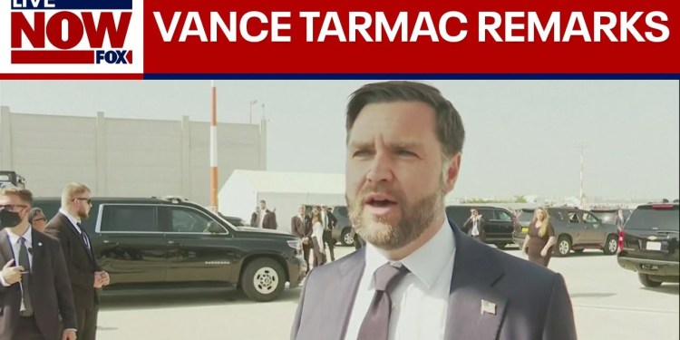 VP Vance speaks to reporters about Israel trip | LiveNOW from FOX VP Vance speaks to reporters about Israel trip | LiveNOW from FOX