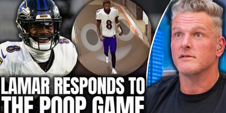 Lamar Jackson Responds To His “Poop Game” Allegations “I’m A Grown Man!” | Pat McAfee Show Lamar Jackson Responds To His “Poop Game” Allegations “I’m A Grown Man!” | Pat McAfee Show