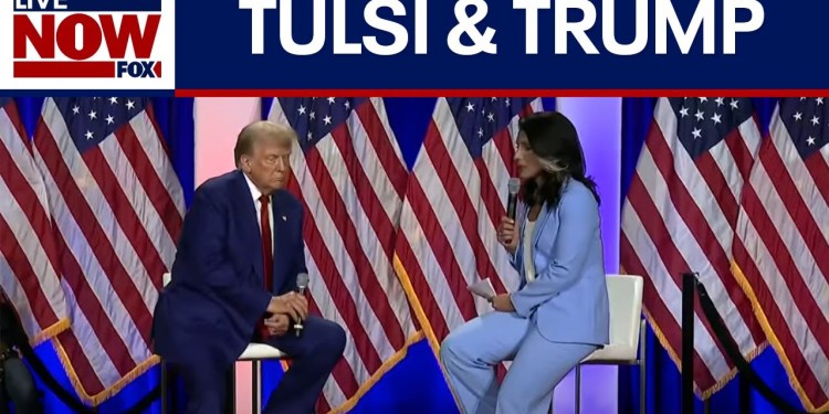 WATCH: Tulsi Gabbard and Donald Trump hold forum event WATCH: Tulsi Gabbard and Donald Trump hold forum event