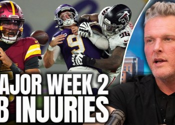 Jayden Daniels, JJ McCarthy Among Players Out For Injuries After Week 2 | Pat McAfee Show Jayden Daniels, JJ McCarthy Among Players Out For Injuries After Week 2 | Pat McAfee Show