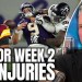 Jayden Daniels, JJ McCarthy Among Players Out For Injuries After Week 2 | Pat McAfee Show Jayden Daniels, JJ McCarthy Among Players Out For Injuries After Week 2 | Pat McAfee Show