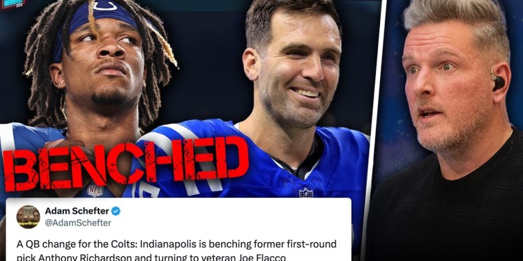 Colts Bench Anthony Richardson, Will Play Joe Flacco In “Seismic Organizational Decision” Colts Bench Anthony Richardson, Will Play Joe Flacco In “Seismic Organizational Decision”