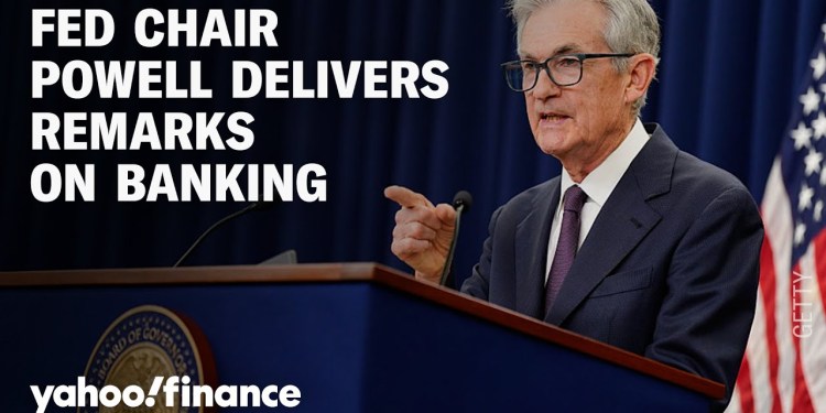 Fed Chair Jerome Powell delivers remarks on bank regulation Fed Chair Jerome Powell delivers remarks on bank regulation