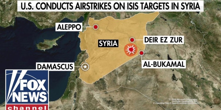 US strikes ISIS targets in Syria after rebels overthrow Assad US strikes ISIS targets in Syria after rebels overthrow Assad