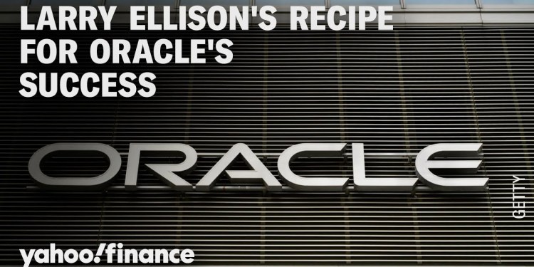 Oracle’s recipe for success Oracle’s recipe for success