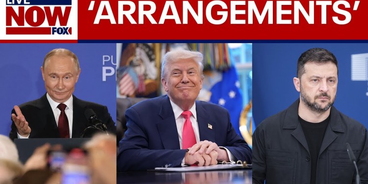 Trump says he’s arranging Putin-Zelenskyy meeting | LiveNOW from FOX Trump says he’s arranging Putin-Zelenskyy meeting | LiveNOW from FOX