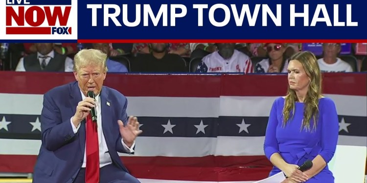 WATCH: Trump, Sarah Huckabee Sanders hold town hall in Michigan | LiveNOW from FOX WATCH: Trump, Sarah Huckabee Sanders hold town hall in Michigan | LiveNOW from FOX