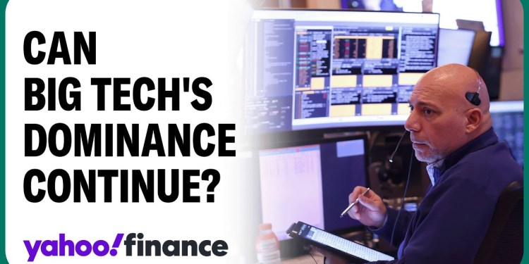 Big Tech’s continued market dominance: YF Chartbook Big Tech’s continued market dominance: YF Chartbook