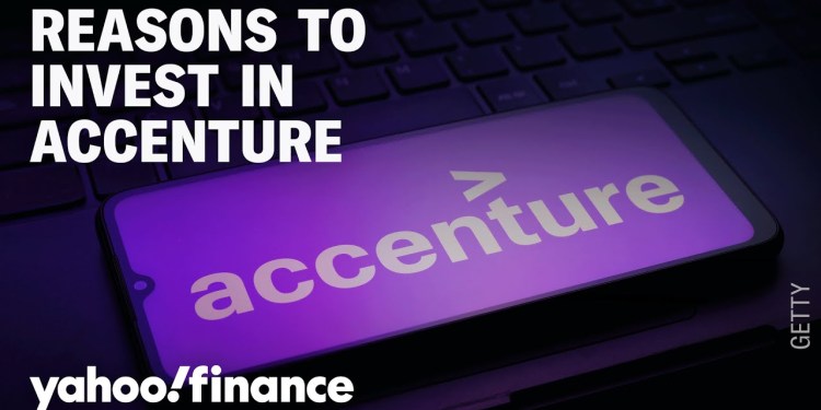Why Accenture is well positioned for AI leadership: Portfolio Manager Why Accenture is well positioned for AI leadership: Portfolio Manager