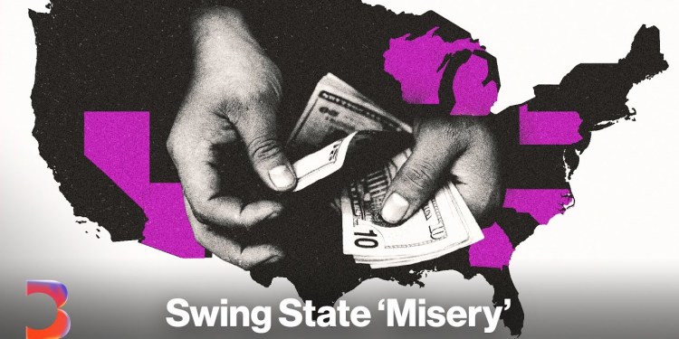 How Swing State ‘Misery’ Will Decide the US Election How Swing State ‘Misery’ Will Decide the US Election