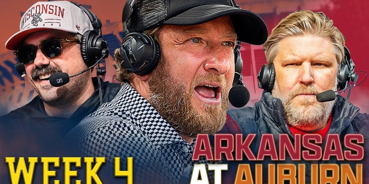 LIVE FROM AUBURN FOR ARKANSAS-AUBURN | Barstool College Football Show Week 4 LIVE FROM AUBURN FOR ARKANSAS-AUBURN | Barstool College Football Show Week 4