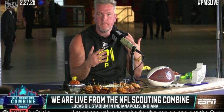 The Pat McAfee Show Live From The NFL Combine | Thursday February 27th 2025 The Pat McAfee Show Live From The NFL Combine | Thursday February 27th 2025