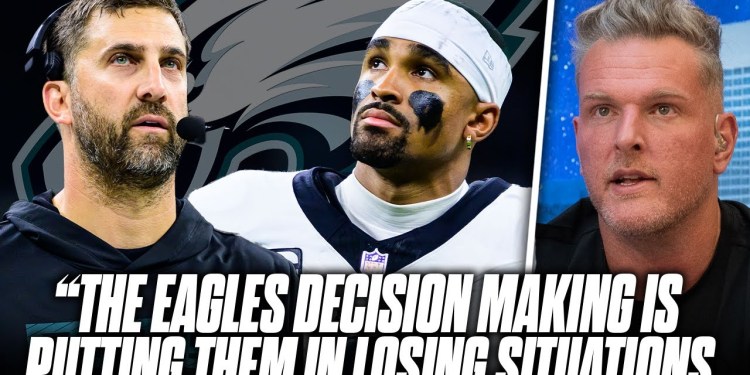 “The Eagles Decision Making Has Put Them In Situations To Lose Games” – Former NFL GM | Pat McAfee “The Eagles Decision Making Has Put Them In Situations To Lose Games” – Former NFL GM | Pat McAfee