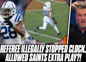 Pat McAfee Weighs In On Jonathan Taylor’s Goal Line Fumble, The “Small Things” That Add Up Pat McAfee Weighs In On Jonathan Taylor’s Goal Line Fumble, The “Small Things” That Add Up