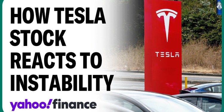 How Tesla stock reacts to instability How Tesla stock reacts to instability