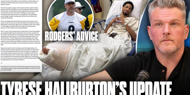 Tyrese Haliburton Confirms His Torn Achilles… | Pat McAfee Show Tyrese Haliburton Confirms His Torn Achilles… | Pat McAfee Show