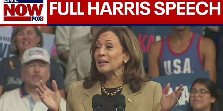 Kamala Harris focuses on the border, immigration during Arizona rally | LiveNOW from FOX Kamala Harris focuses on the border, immigration during Arizona rally | LiveNOW from FOX