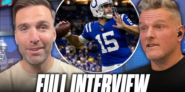 Joe Flacco Joins Pat McAfee After First Win With Colts vs Steelers Joe Flacco Joins Pat McAfee After First Win With Colts vs Steelers