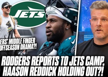 Aaron Rodgers Appears At Training Camp With Subtle Middle Finger To Everyone… | Pat McAfee Reacts Aaron Rodgers Appears At Training Camp With Subtle Middle Finger To Everyone… | Pat McAfee Reacts