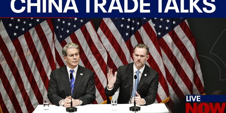 Treasury Sec. Bessent on US-China talks Treasury Sec. Bessent on US-China talks