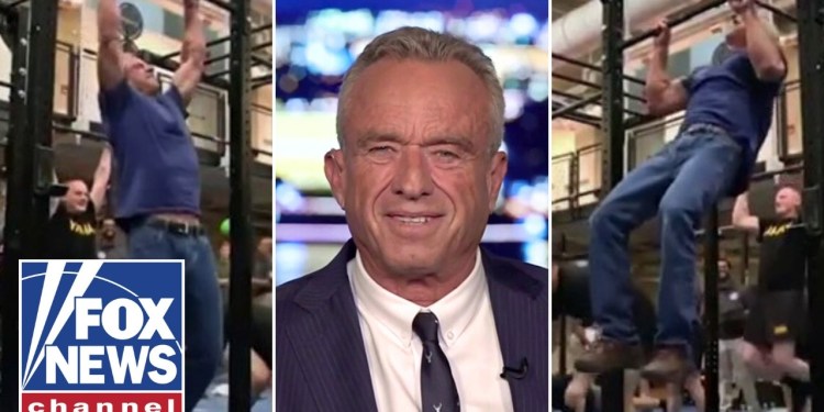 RFK Jr. reveals why he wears jeans to the gym RFK Jr. reveals why he wears jeans to the gym