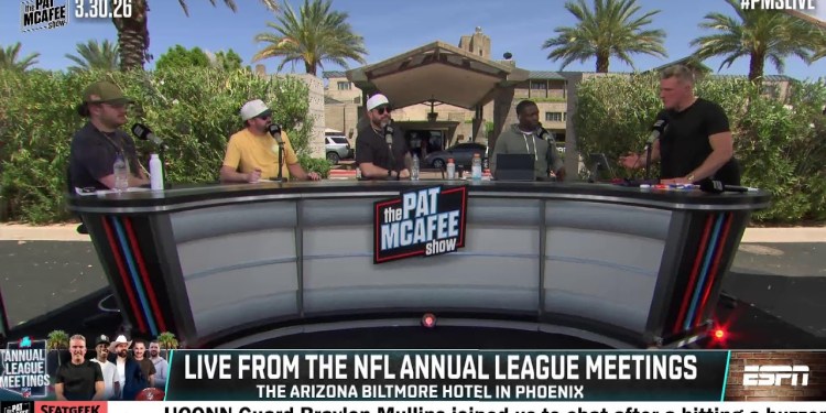 The Pat McAfee Show Live From NFL League Meetings | Monday March 30th 2026 The Pat McAfee Show Live From NFL League Meetings | Monday March 30th 2026