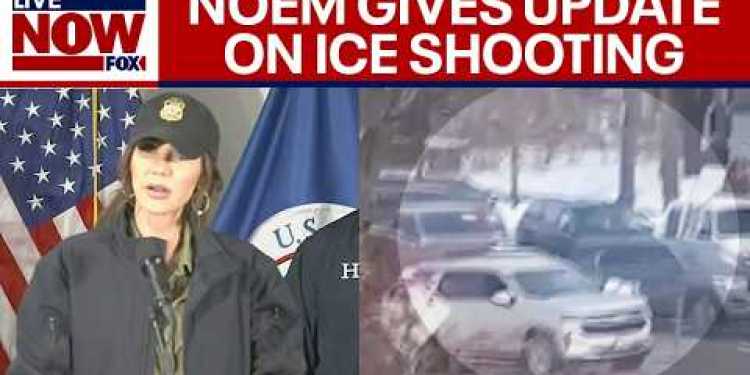 Noem gives official update on ICE shooting, “domestic terrorism” Noem gives official update on ICE shooting, “domestic terrorism”